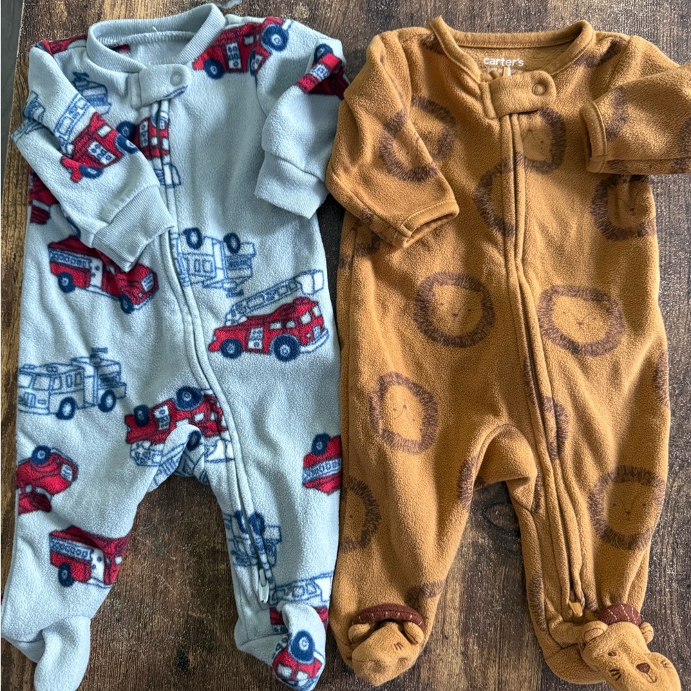 Baby Boy NEWBORN 10pc Lot Outfits Zippys Carter’s Just One Year NB - Picture 4 of 9